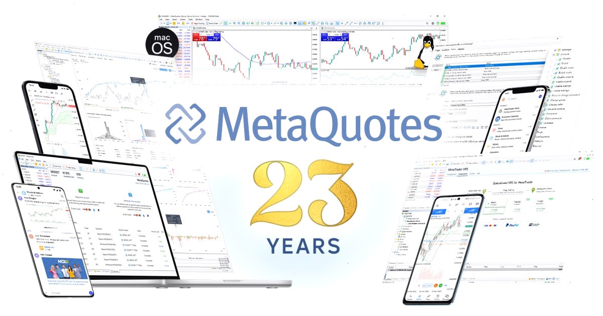 MT5下载_MT5下载_成交记录复盘官方安装使用读本：MetaQuotes成立23周年！（封面配图）